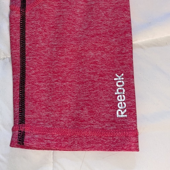 Reebok leggings, medium, black and pink. Like new. - Picture 5 of 6